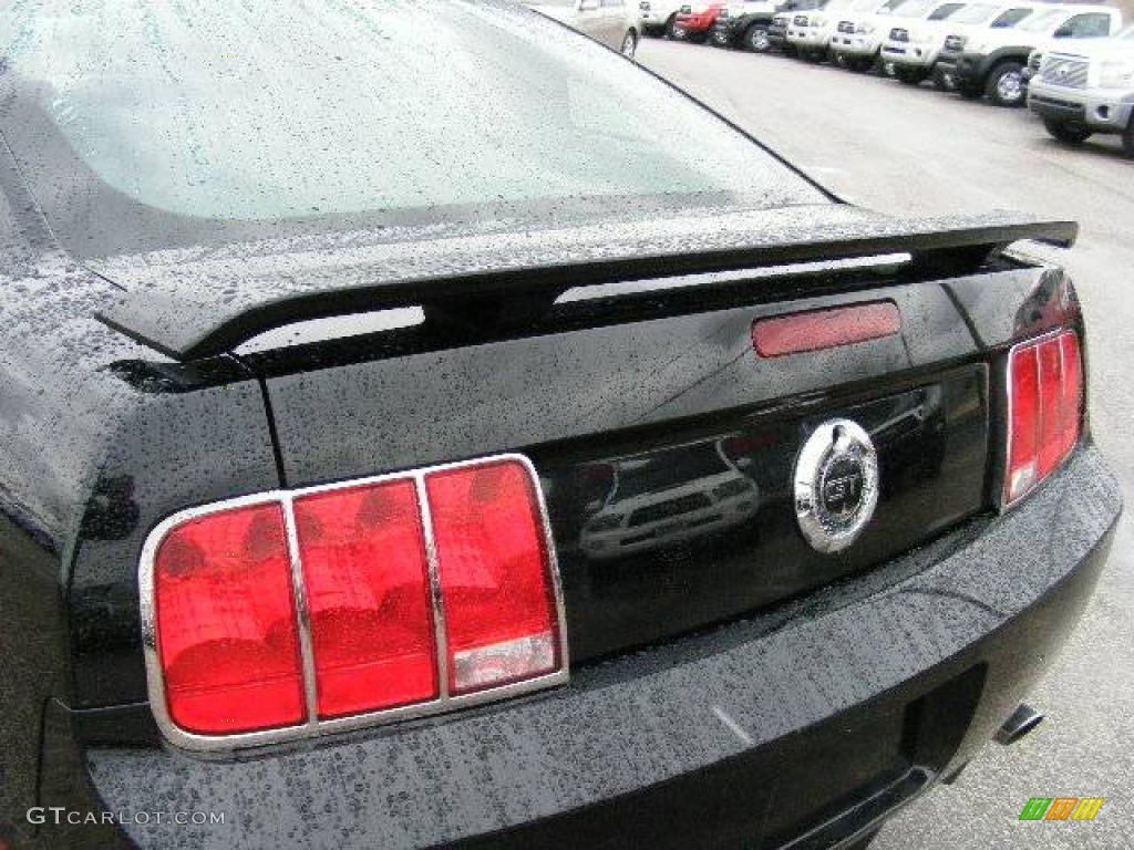 2007 Mustang GT Premium Coupe - Black / Black/Dove Accent photo #25