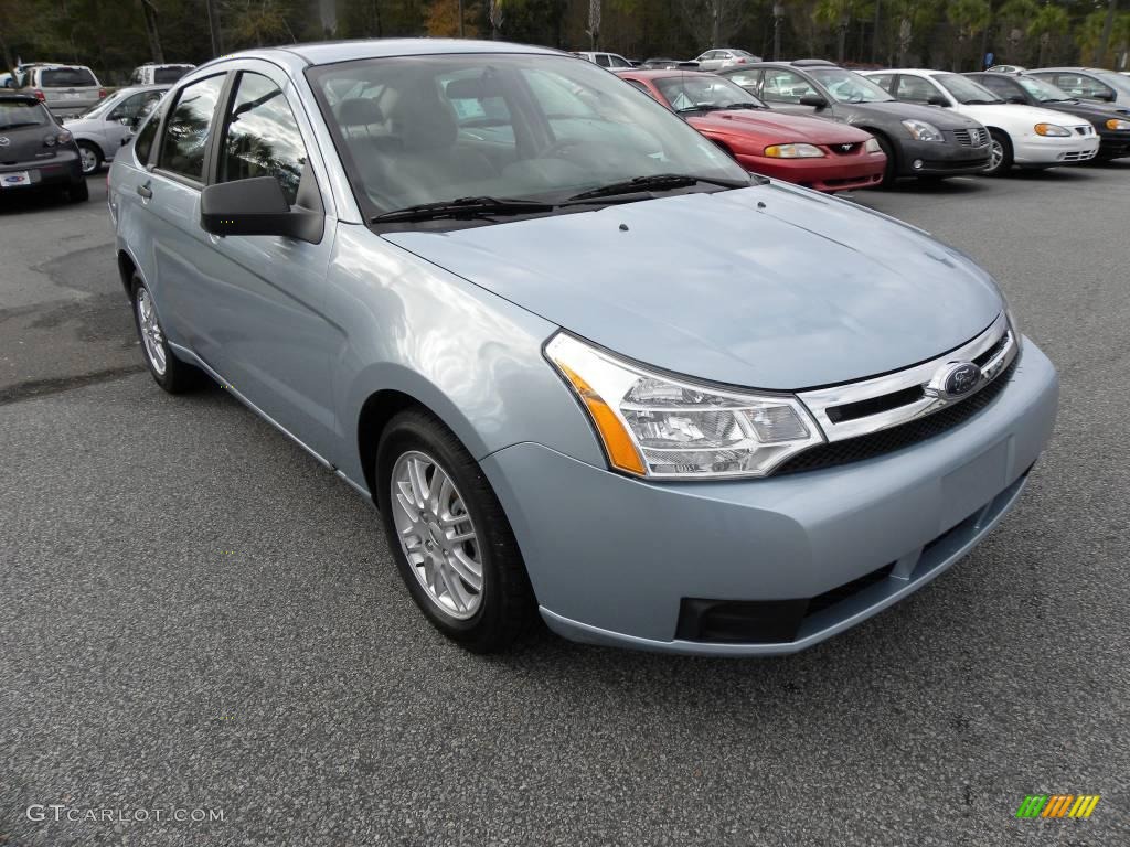 Light Ice Blue Metallic Ford Focus