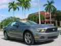 2010 Sterling Grey Metallic Ford Mustang V6 Premium Coupe  photo #1