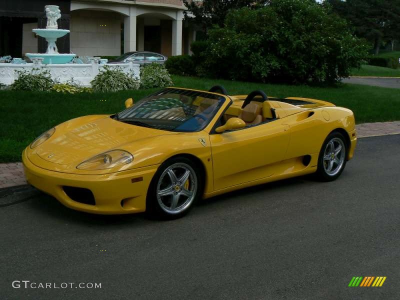 Giallo (Yellow) Ferrari 360