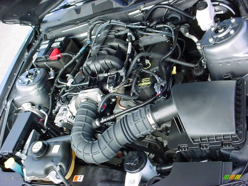 2010 Ford Mustang V6 Premium Coupe 4.0 Liter SOHC 12-Valve V6 Engine Photo #23506631