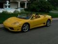 Giallo (Yellow) 2004 Ferrari 360 Spider F1