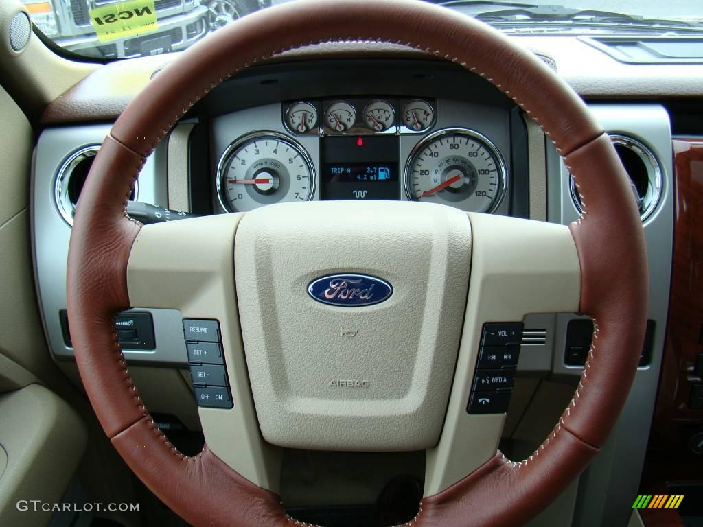 2010 F150 King Ranch SuperCrew 4x4 - Tuxedo Black / Chapparal Leather photo #31