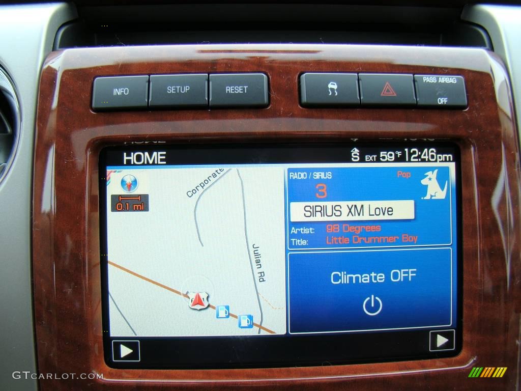 2010 F150 King Ranch SuperCrew 4x4 - Tuxedo Black / Chapparal Leather photo #33