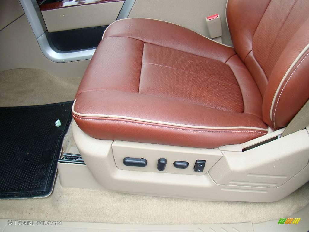 2010 F150 King Ranch SuperCrew 4x4 - Tuxedo Black / Chapparal Leather photo #50