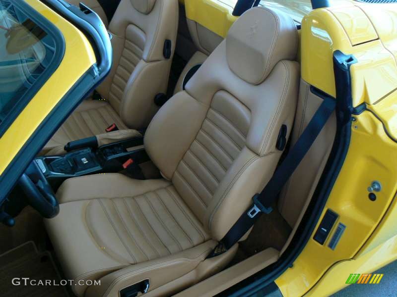 2004 360 Spider F1 - Giallo (Yellow) / Beige photo #7