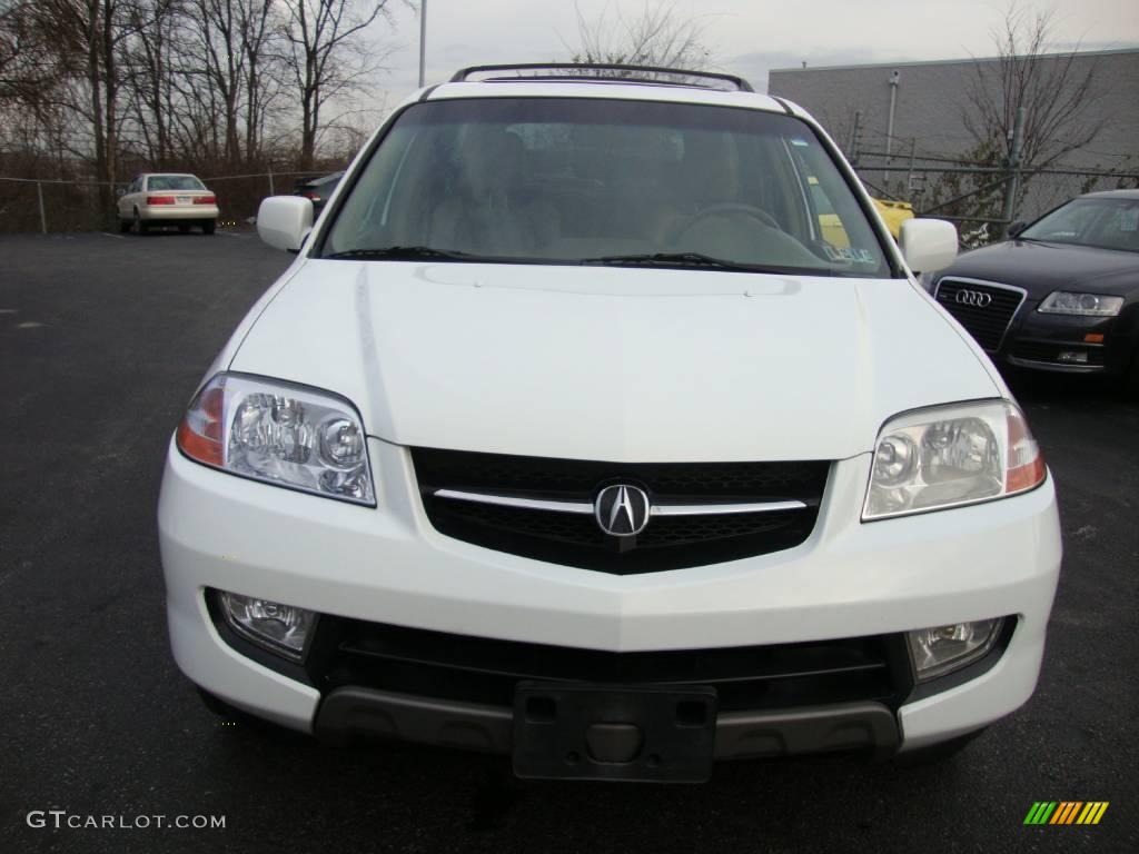 2003 MDX  - Taffeta White / Saddle photo #3