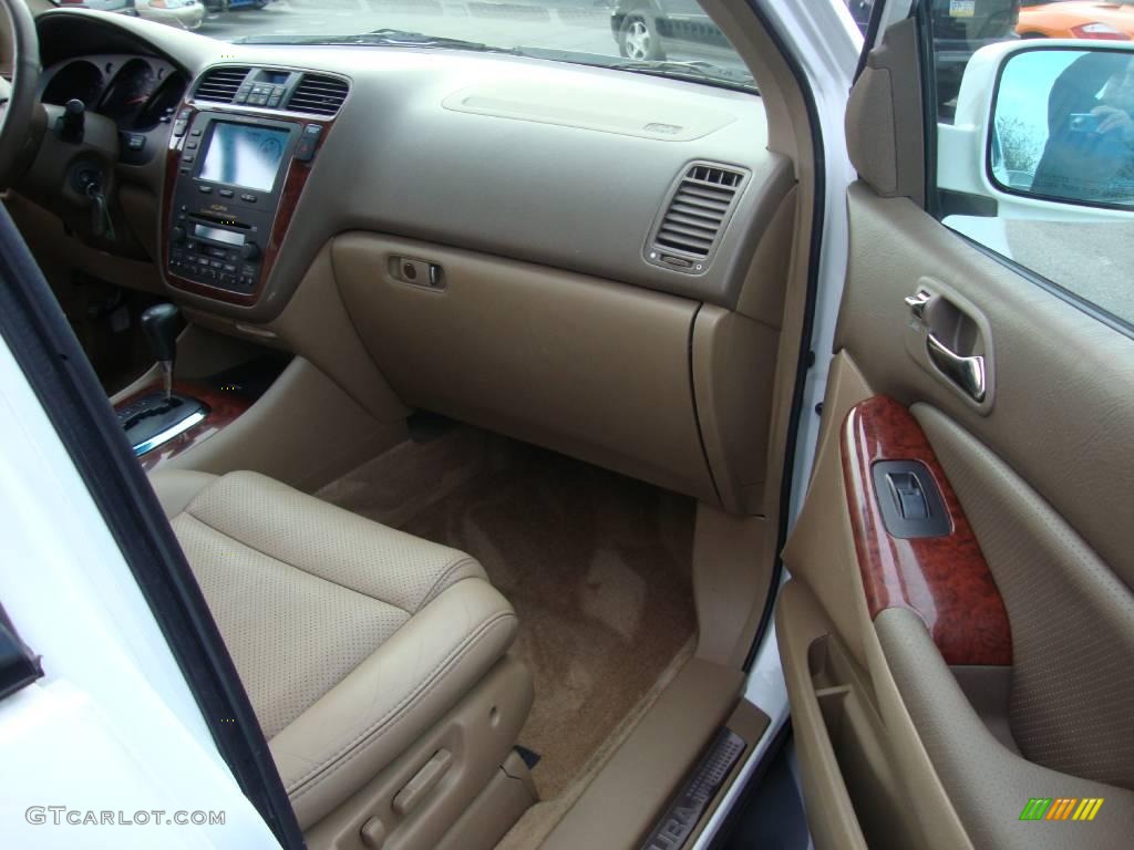 2003 MDX  - Taffeta White / Saddle photo #17