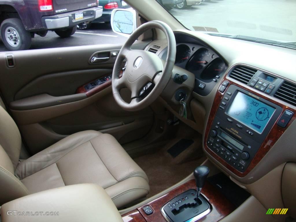 2003 MDX  - Taffeta White / Saddle photo #18