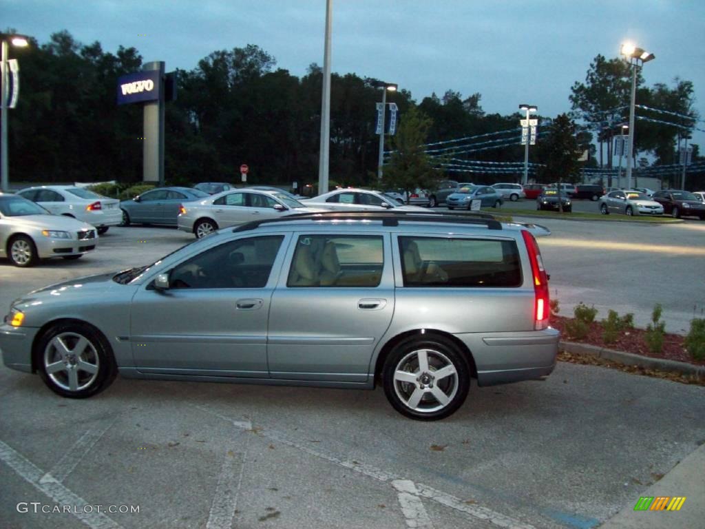 2006 V70 R AWD - Electric Silver Metallic / R Gobi Sand Metallic photo #6