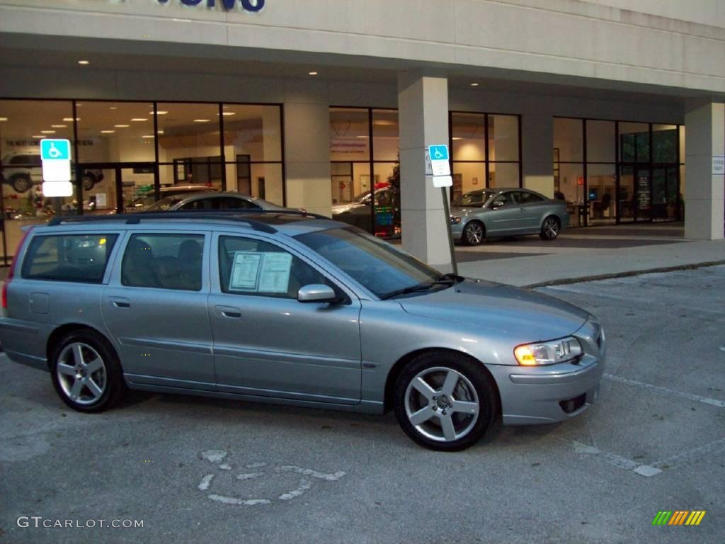 2006 V70 R AWD - Electric Silver Metallic / R Gobi Sand Metallic photo #11