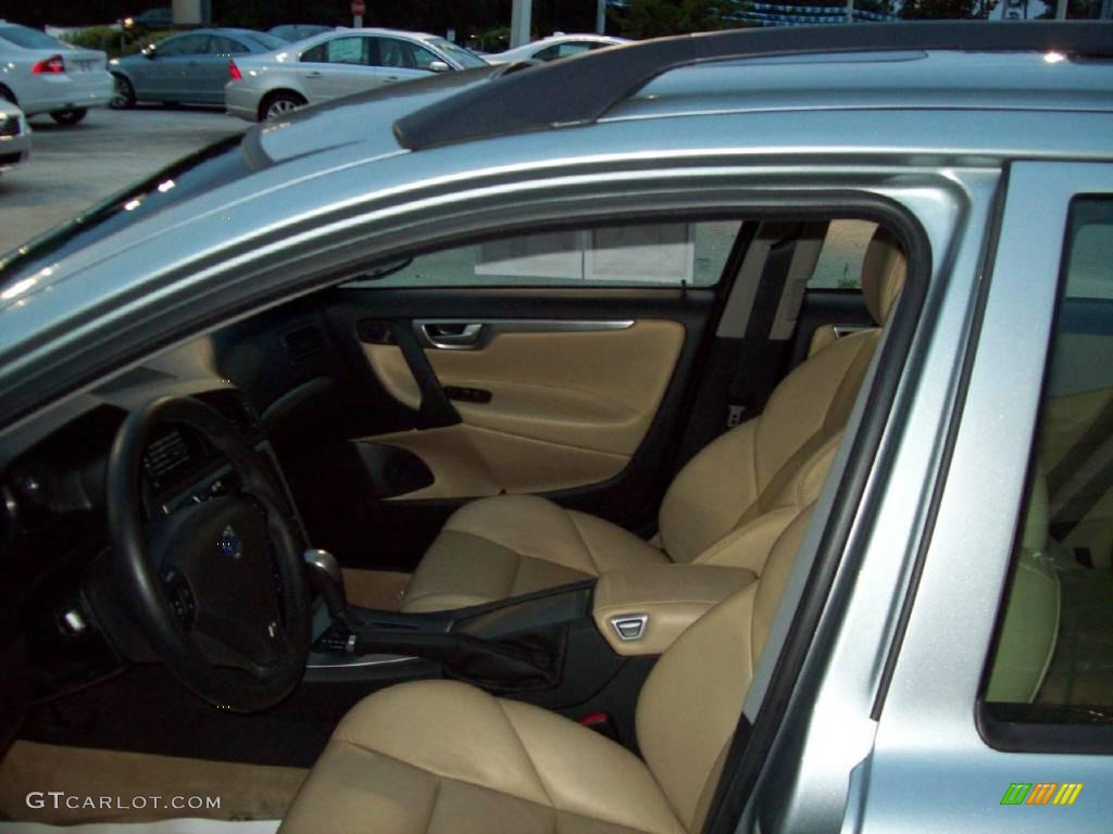 2006 V70 R AWD - Electric Silver Metallic / R Gobi Sand Metallic photo #13