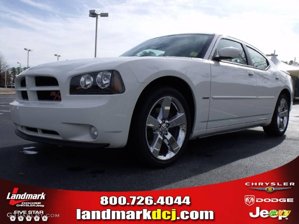 2010 Charger R/T - Stone White / Dark Slate Gray photo #1