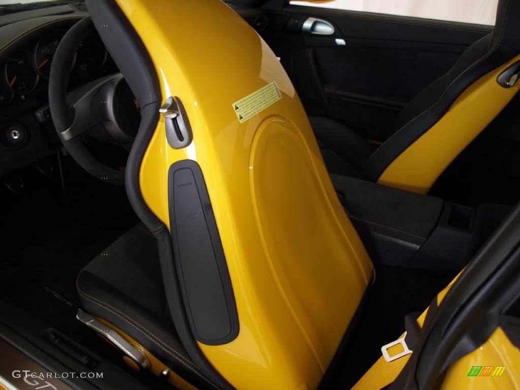 2010 911 GT3 - Speed Yellow / Black w/Alcantara photo #23