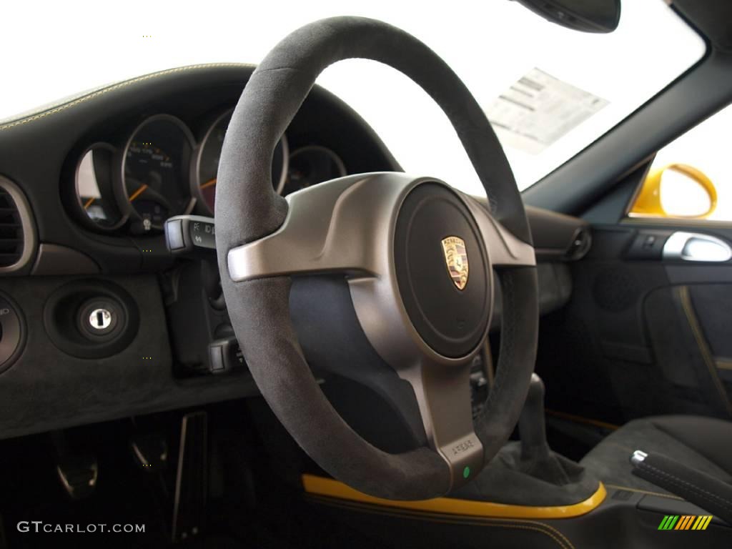 2010 911 GT3 - Speed Yellow / Black w/Alcantara photo #24