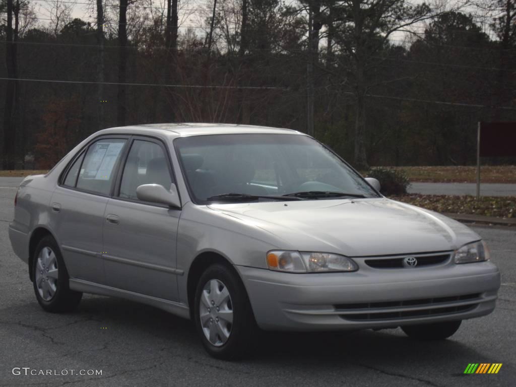 Silver Stream Opal Toyota Corolla