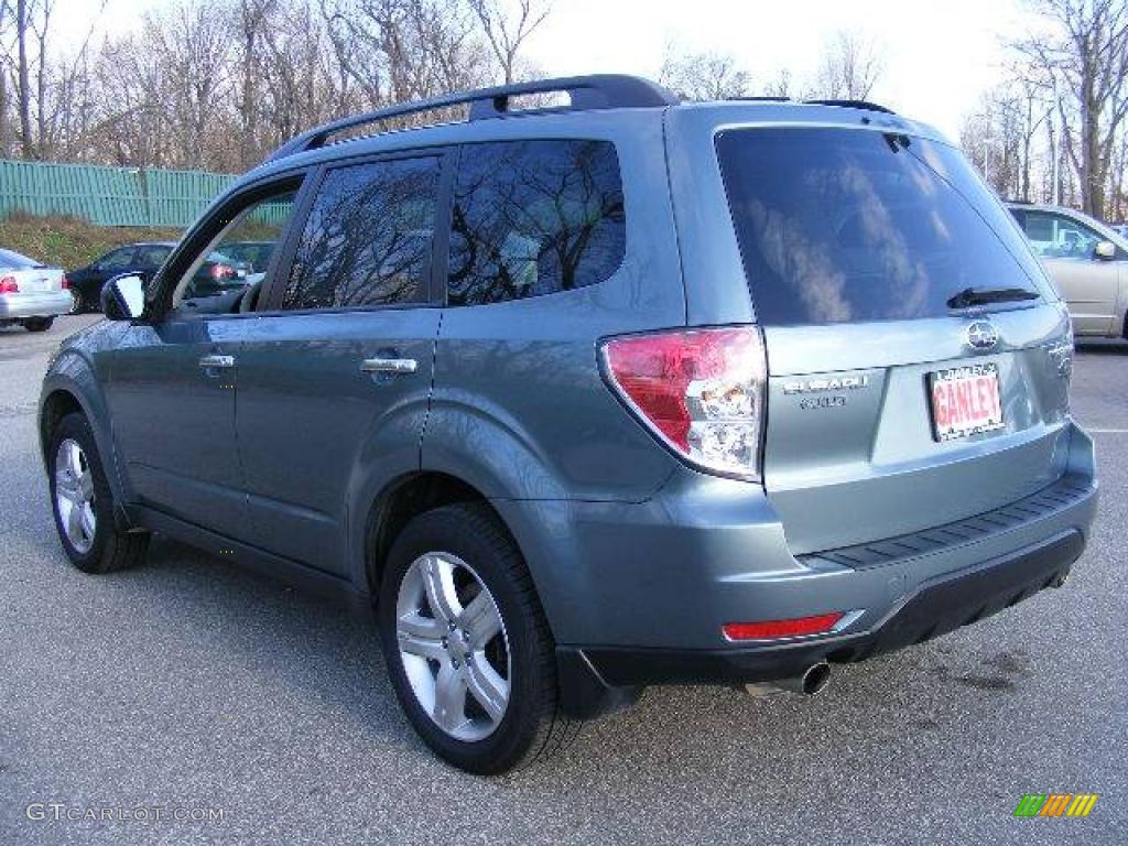 2009 Forester 2.5 X L.L.Bean Edition - Sage Green Metallic / Platinum photo #3