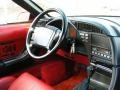 1991 Bright Red Chevrolet Corvette Convertible  photo #13