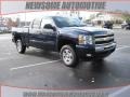 2009 Imperial Blue Metallic Chevrolet Silverado 1500 LT Extended Cab  photo #1