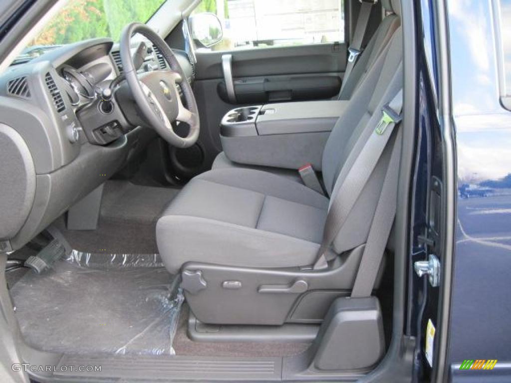 2009 Silverado 1500 LT Extended Cab - Imperial Blue Metallic / Ebony photo #3