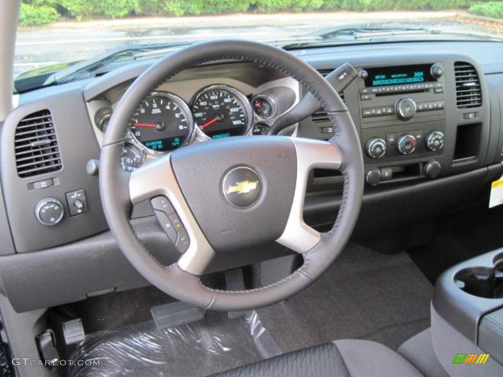 2009 Silverado 1500 LT Extended Cab - Imperial Blue Metallic / Ebony photo #4