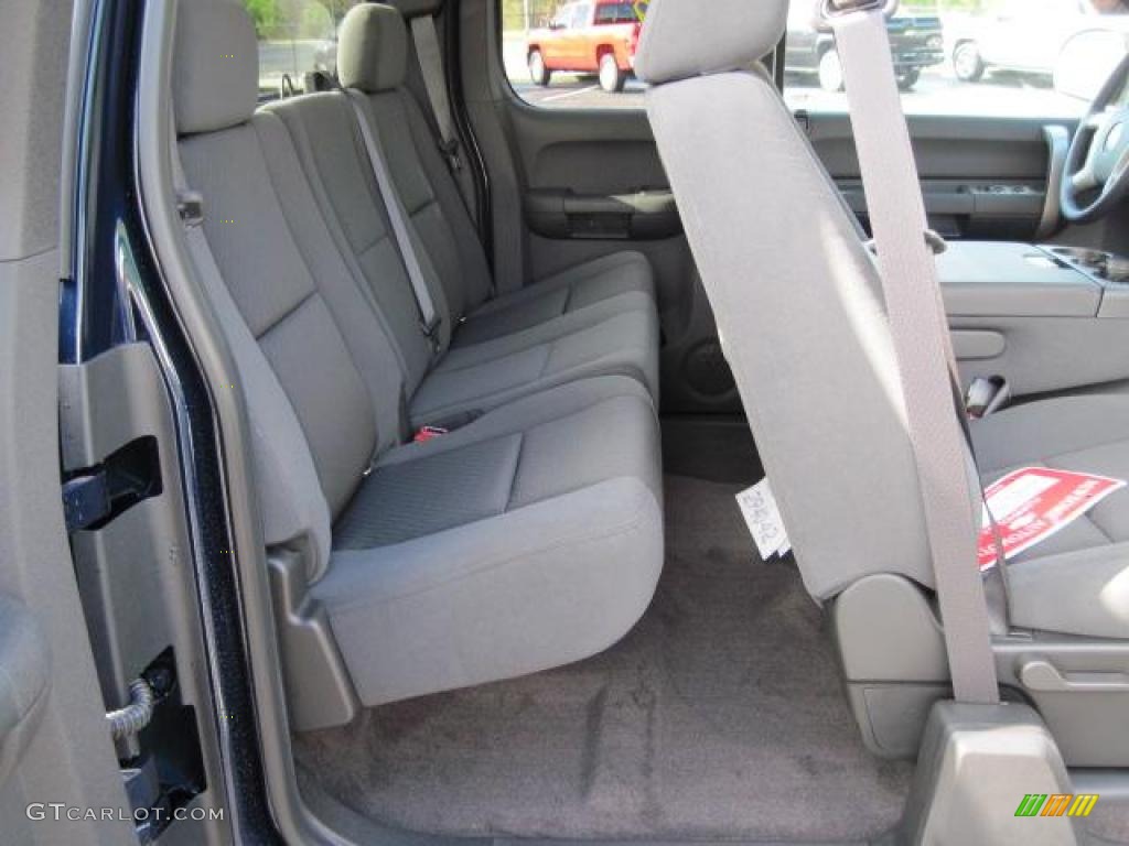 2009 Silverado 1500 LT Extended Cab - Imperial Blue Metallic / Ebony photo #10