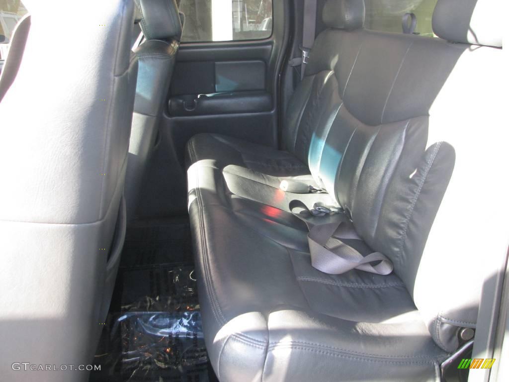 2002 Silverado 1500 LT Extended Cab 4x4 - Onyx Black / Graphite Gray photo #9