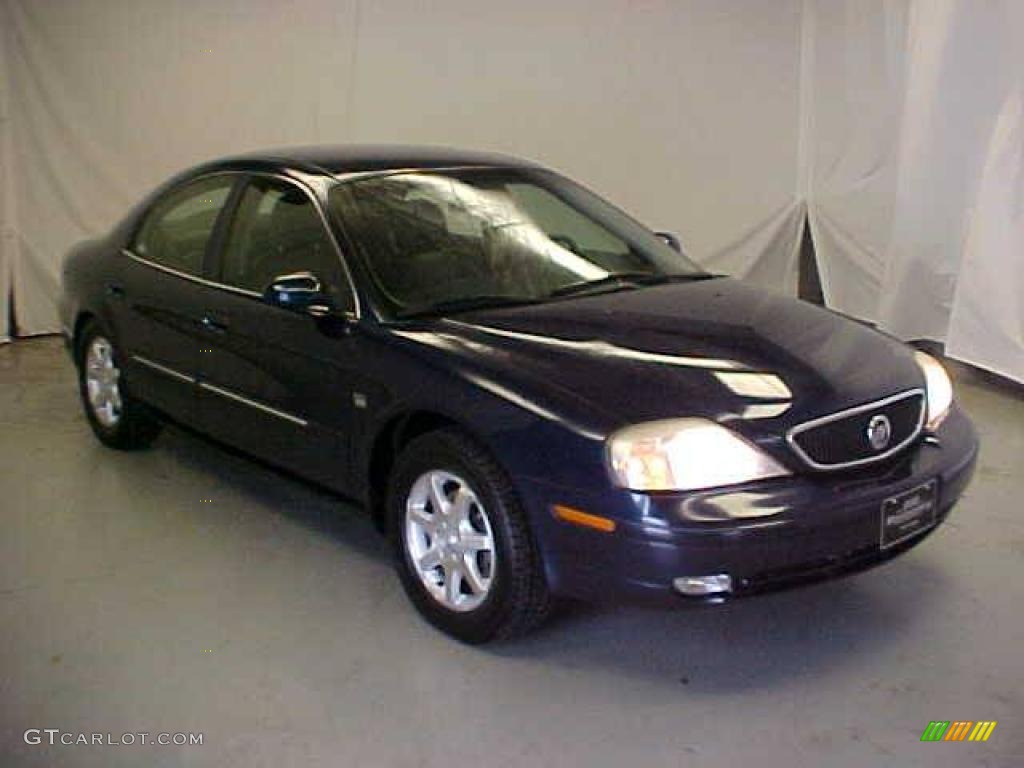 2001 Sable LS Premium Sedan - Medium Royal Blue Metallic / Dark Charcoal photo #1