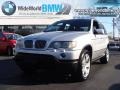 2002 Titanium Silver Metallic BMW X5 4.4i  photo #1