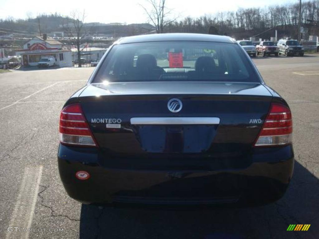 2006 Montego Premier AWD - Black / Charcoal Black photo #3