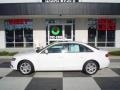 Ibis White - A4 2.0T Sedan Photo No. 1