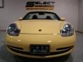 1999 Pastel Yellow Porsche 911 Carrera Cabriolet  photo #2