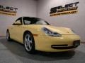1999 Pastel Yellow Porsche 911 Carrera Cabriolet  photo #3