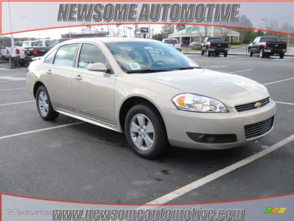 2010 Impala LT - Gold Mist Metallic / Neutral photo #1