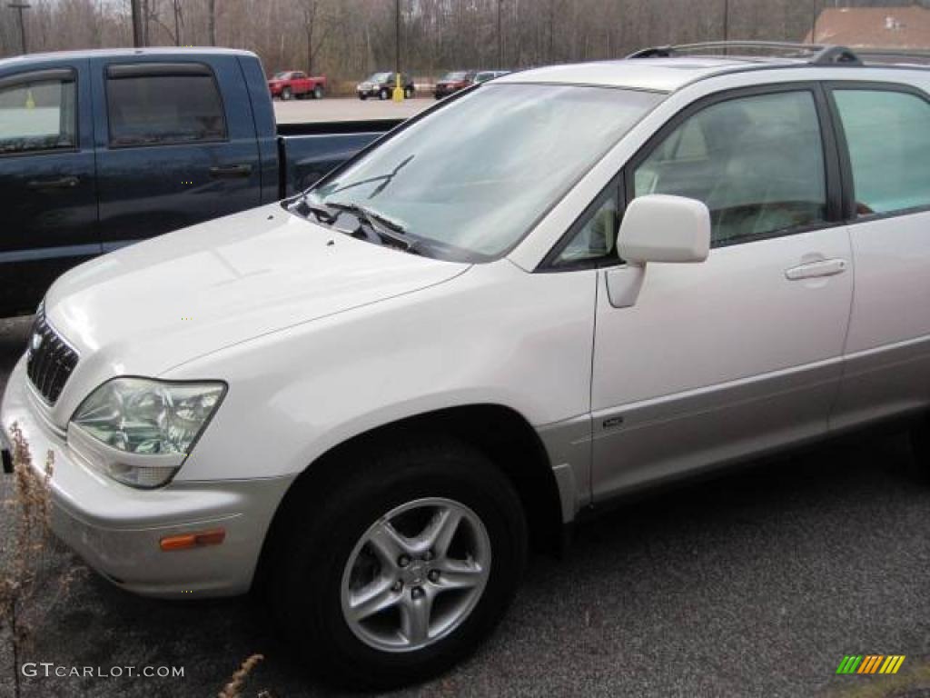 2003 RX 300 AWD - White Gold Crystal / Ivory photo #1