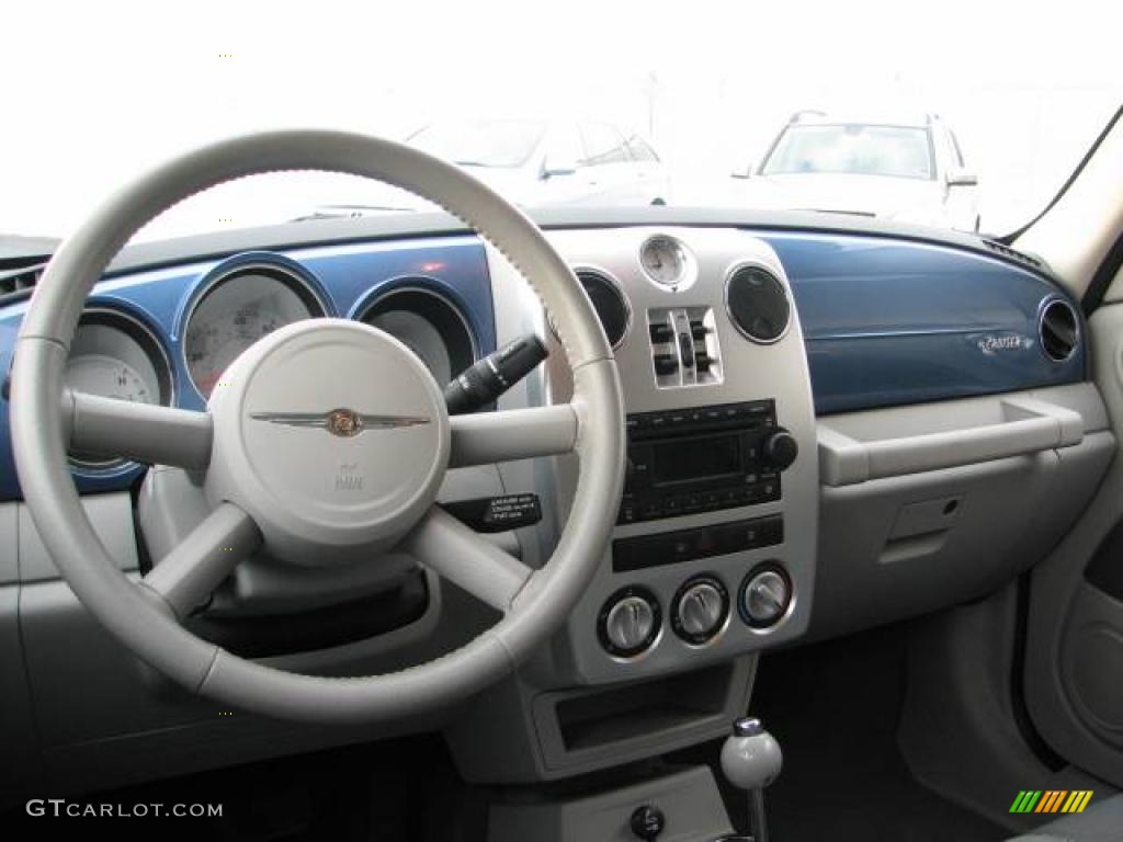 2006 PT Cruiser Limited - Marine Blue Pearl / Pastel Slate Gray photo #8