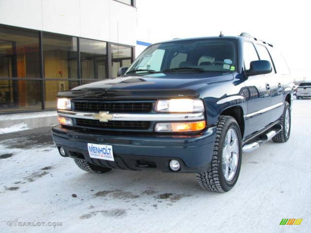 2006 Suburban LTZ 1500 4x4 - Bermuda Blue Metallic / Gray/Dark Charcoal photo #2