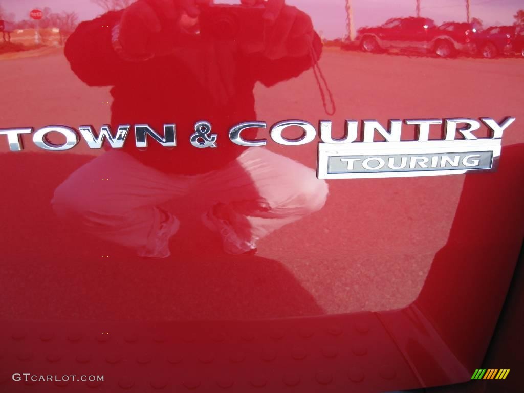 2010 Town & Country Touring - Inferno Red Crystal Pearl / Medium Slate Gray/Light Shale photo #5