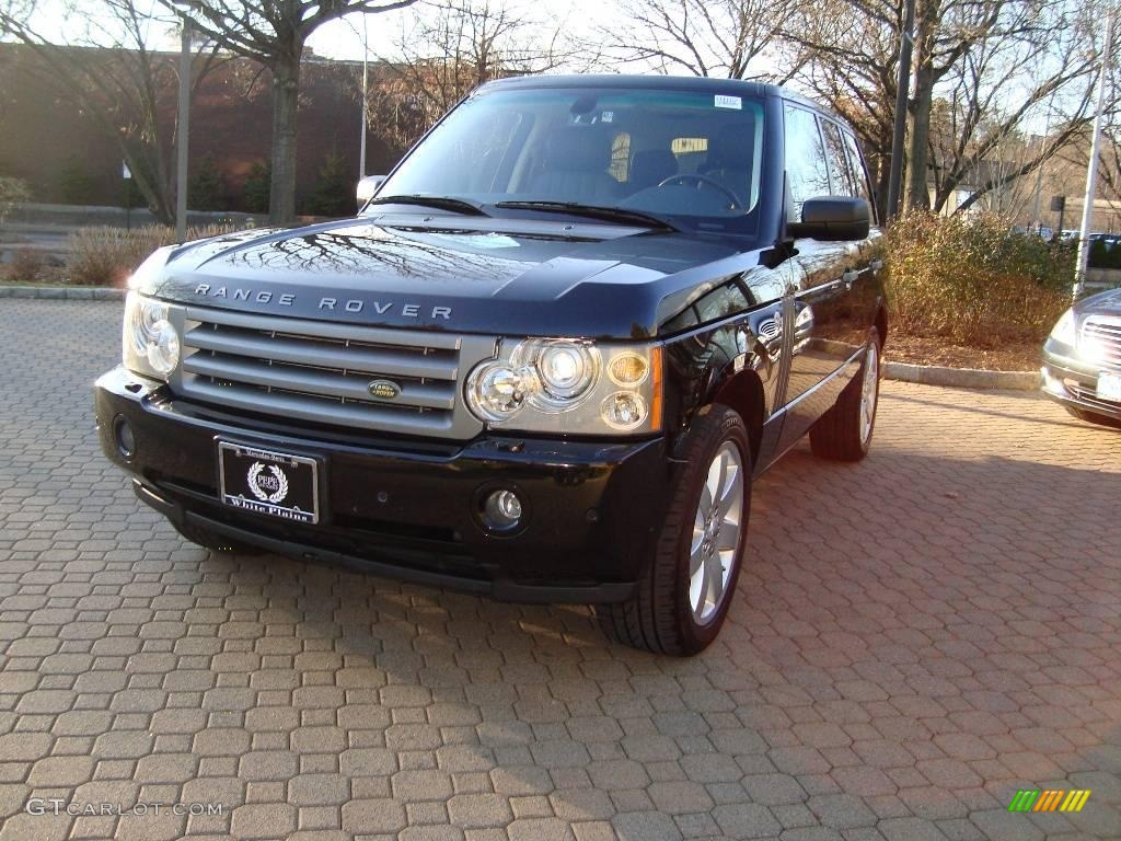 2006 Range Rover HSE - Java Black Pearl / Charcoal/Jet photo #2