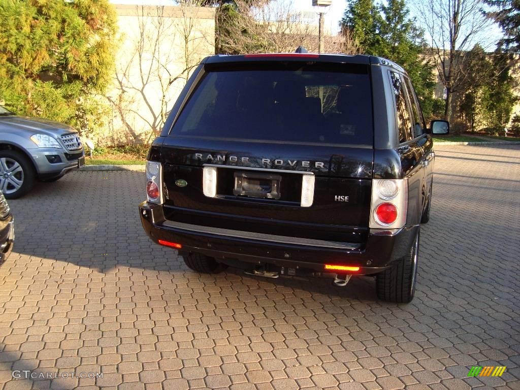 2006 Range Rover HSE - Java Black Pearl / Charcoal/Jet photo #4