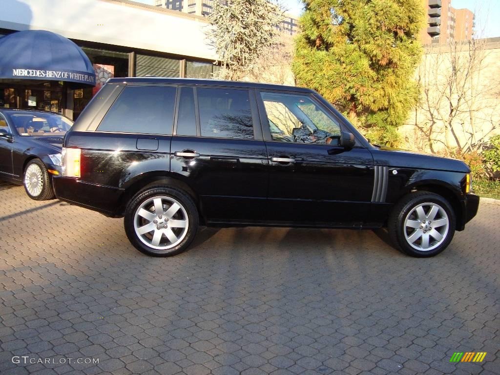 2006 Range Rover HSE - Java Black Pearl / Charcoal/Jet photo #6