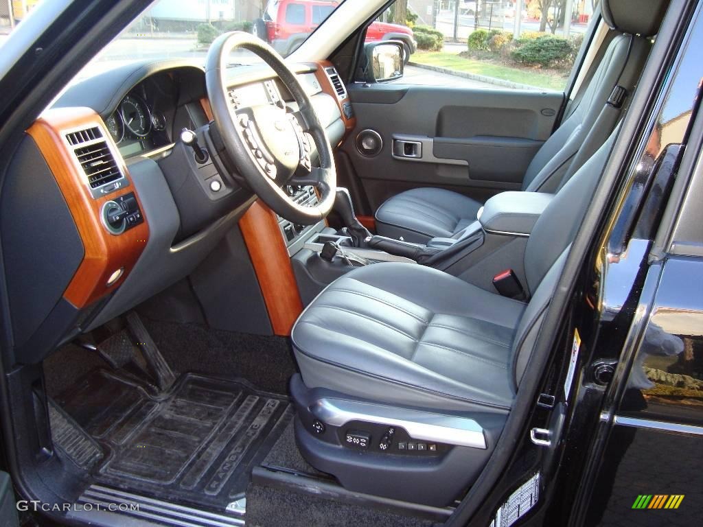 2006 Range Rover HSE - Java Black Pearl / Charcoal/Jet photo #8