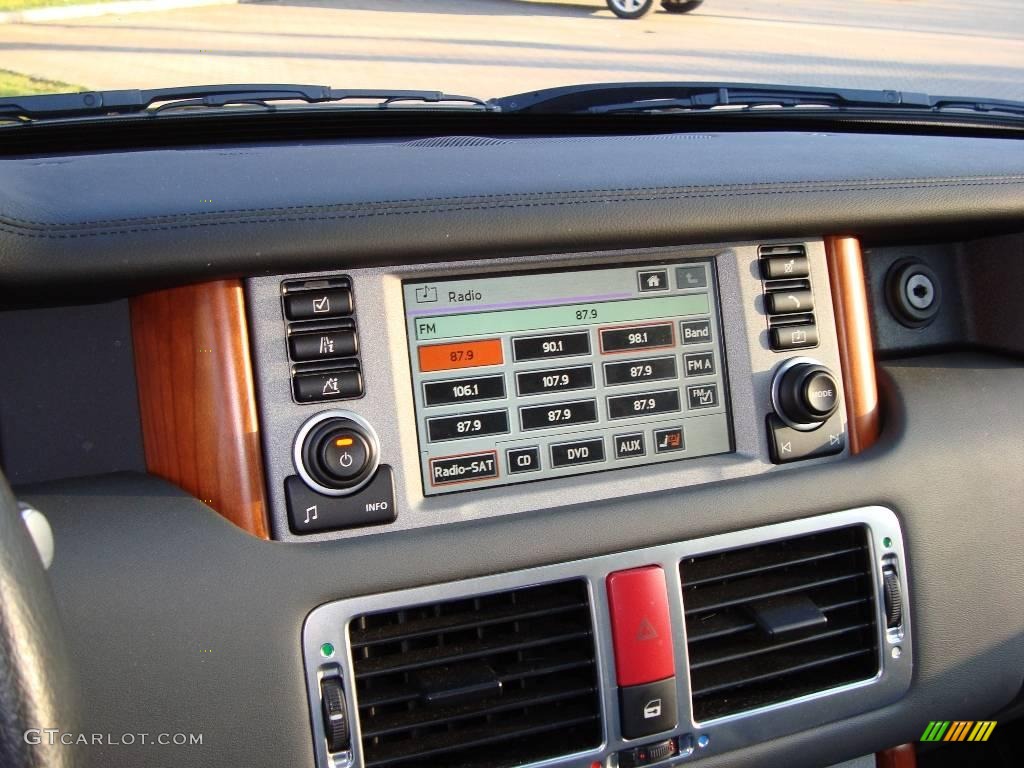 2006 Range Rover HSE - Java Black Pearl / Charcoal/Jet photo #15