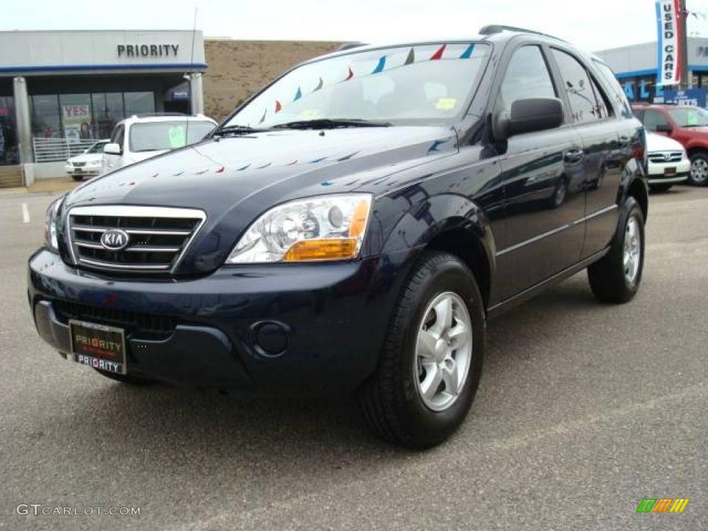 Midnight Blue Kia Sorento