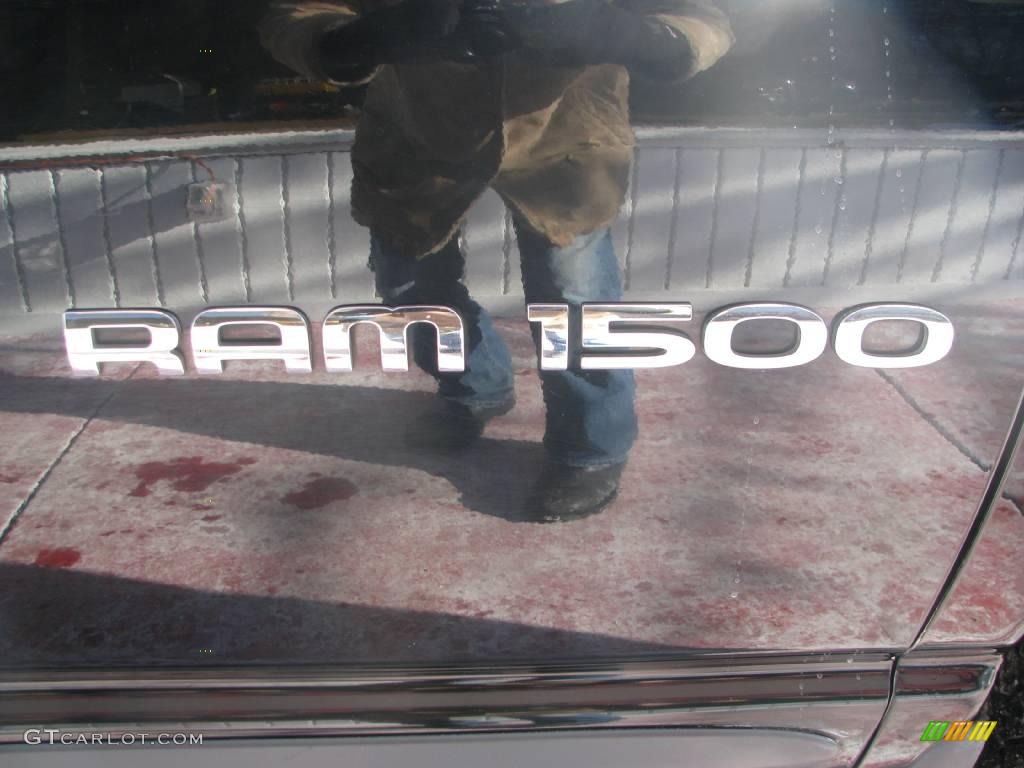 2002 Ram 1500 SLT Quad Cab 4x4 - Black / Dark Slate Gray photo #20