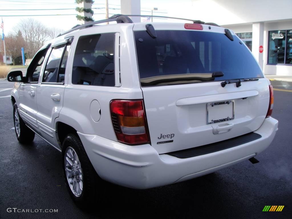 2003 Grand Cherokee Limited 4x4 - Stone White / Sandstone photo #5