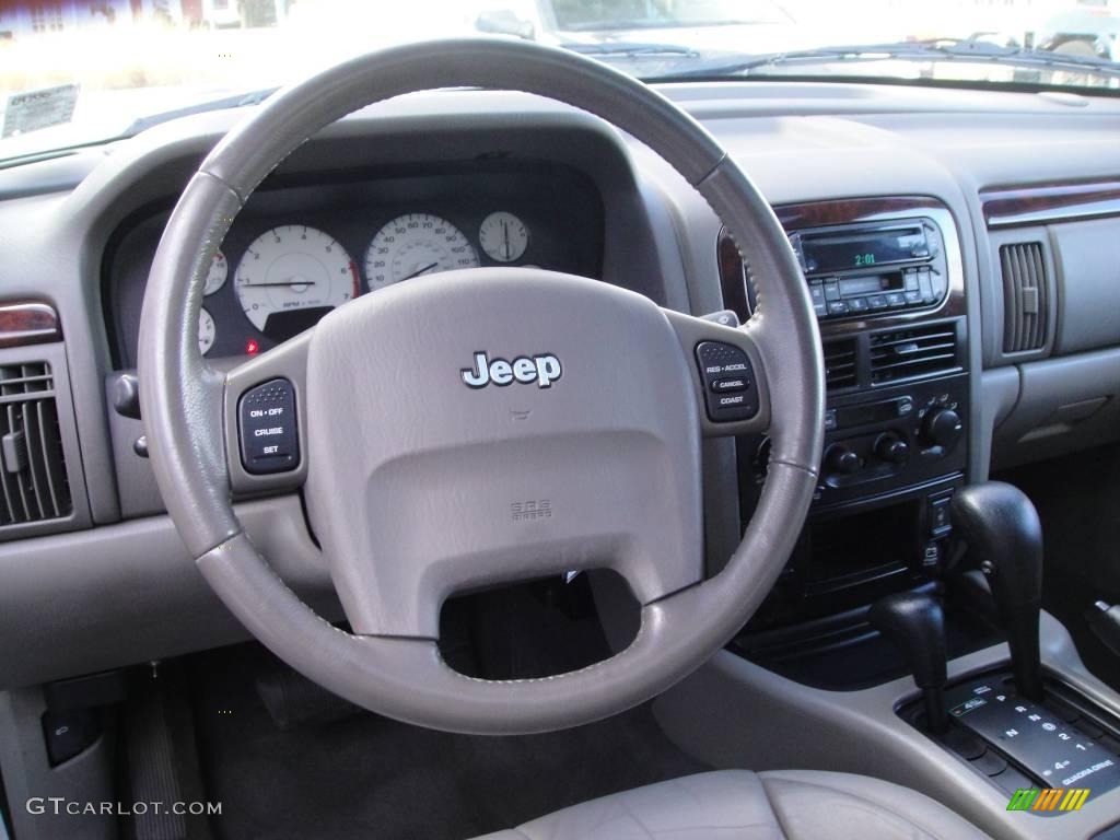 2003 Grand Cherokee Limited 4x4 - Stone White / Sandstone photo #10