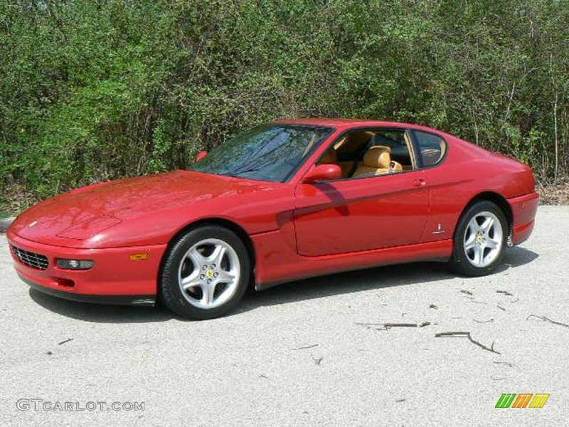 1995 456 GT - Barchetta Red (Dark Red) / Beige (Tan) photo #1