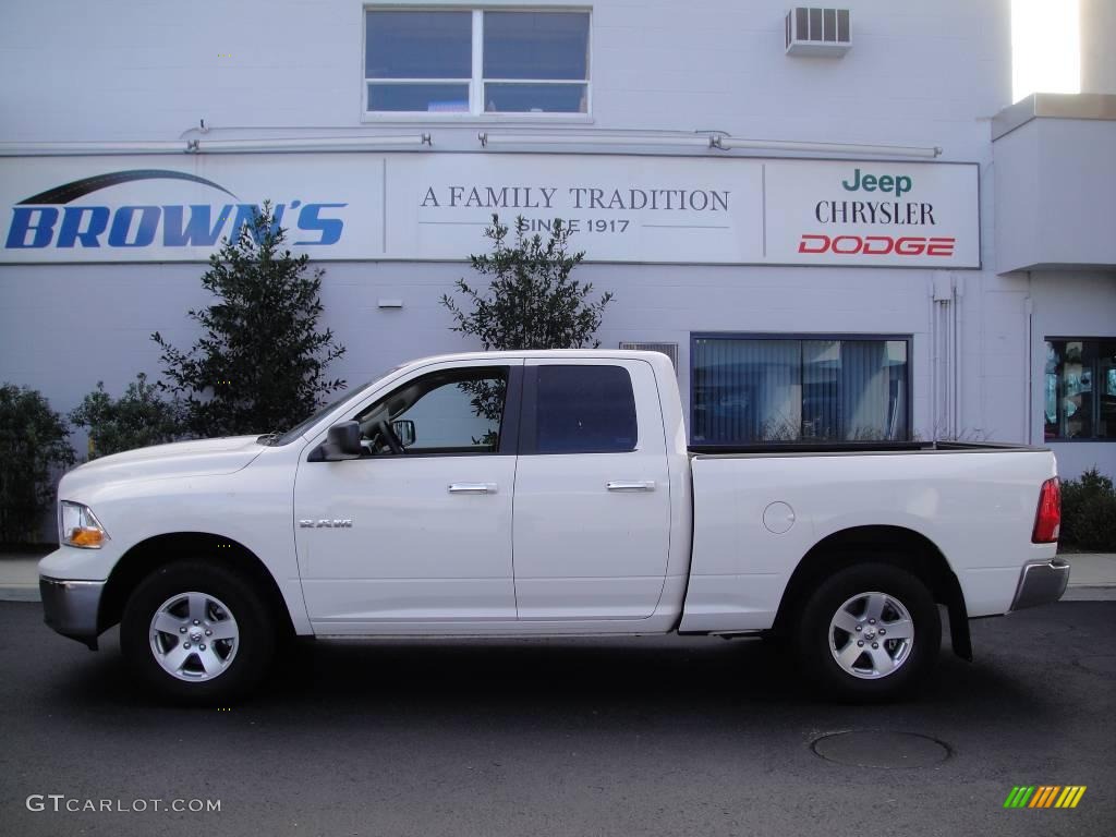 Stone White Dodge Ram 1500