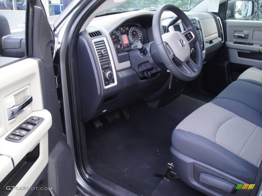 2009 Ram 1500 SLT Quad Cab 4x4 - Mineral Gray Metallic / Dark Slate/Medium Graystone photo #11